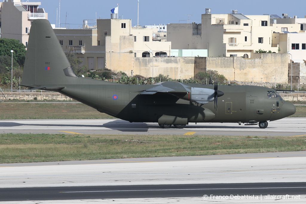 ZH882 · Lockheed Martin Hercules C.5 · (MLA / LMML)