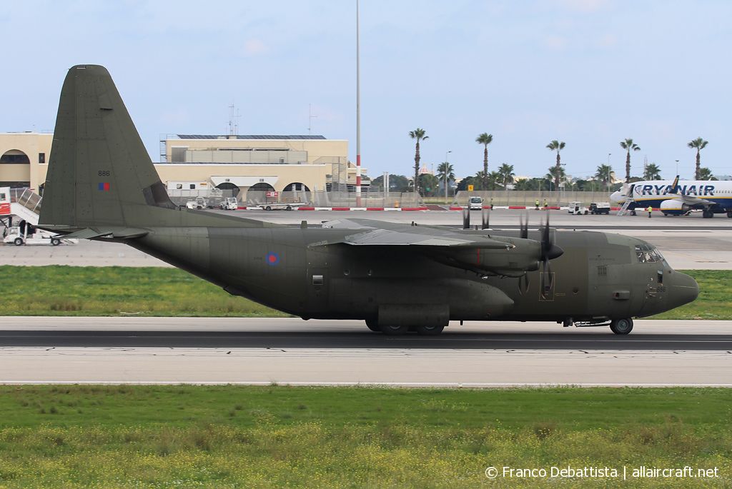ZH886 (382-5484) Lockheed Martin Hercules C.5