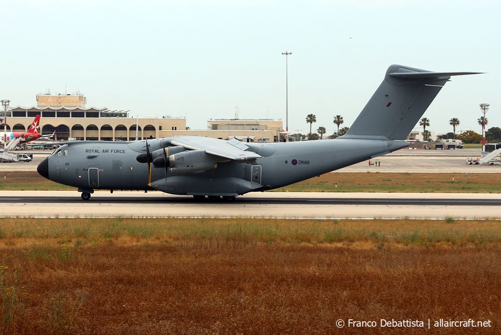 ZM418 (072) 2018 Airbus A400M Atlas C.1