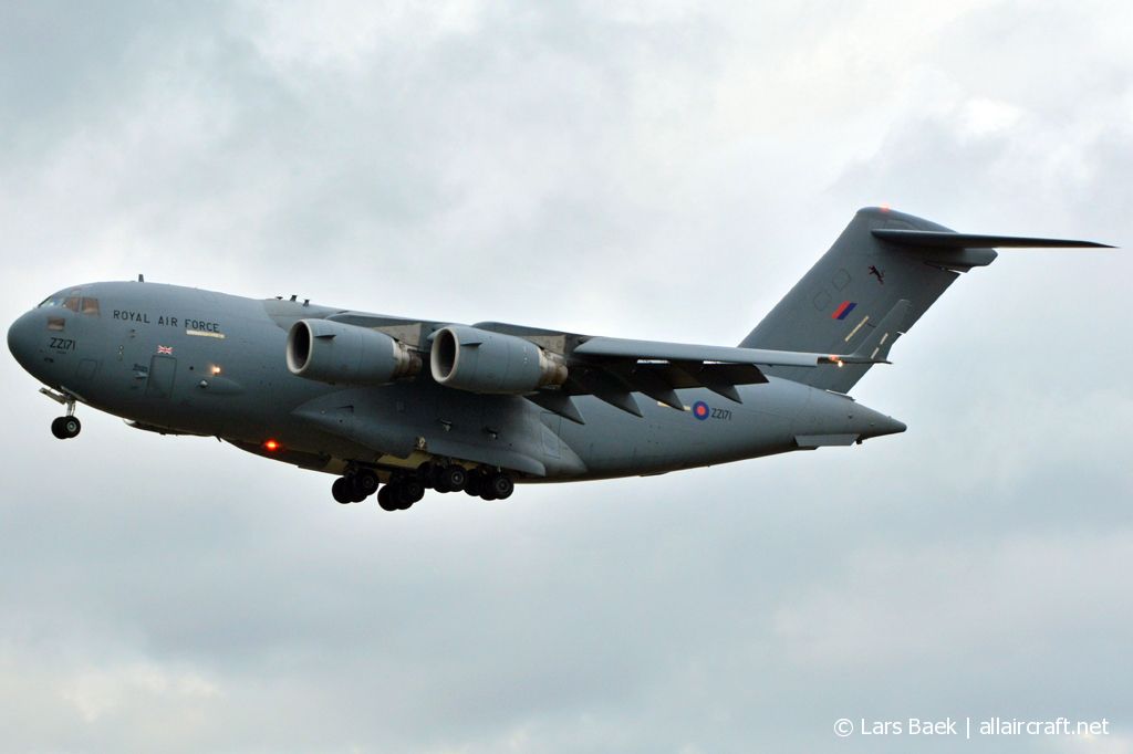 ZZ171 · Boeing C-17A Globemaster III · (CPH / EKCH)