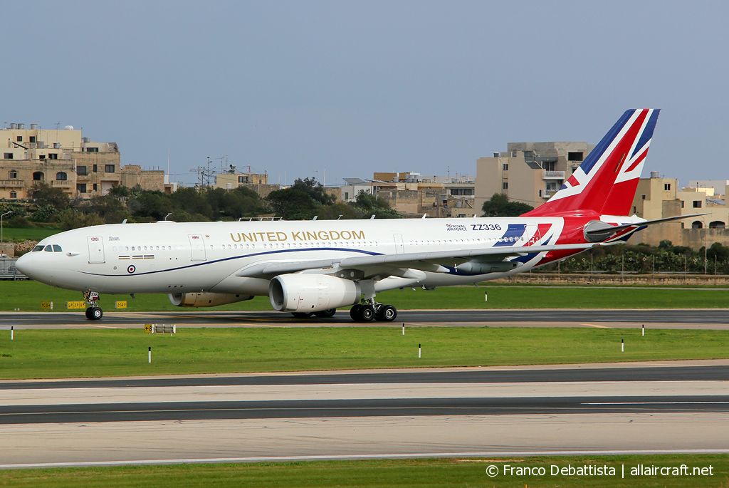 ZZ336 · Airbus KC2 Voyager · (MLA / LMML)