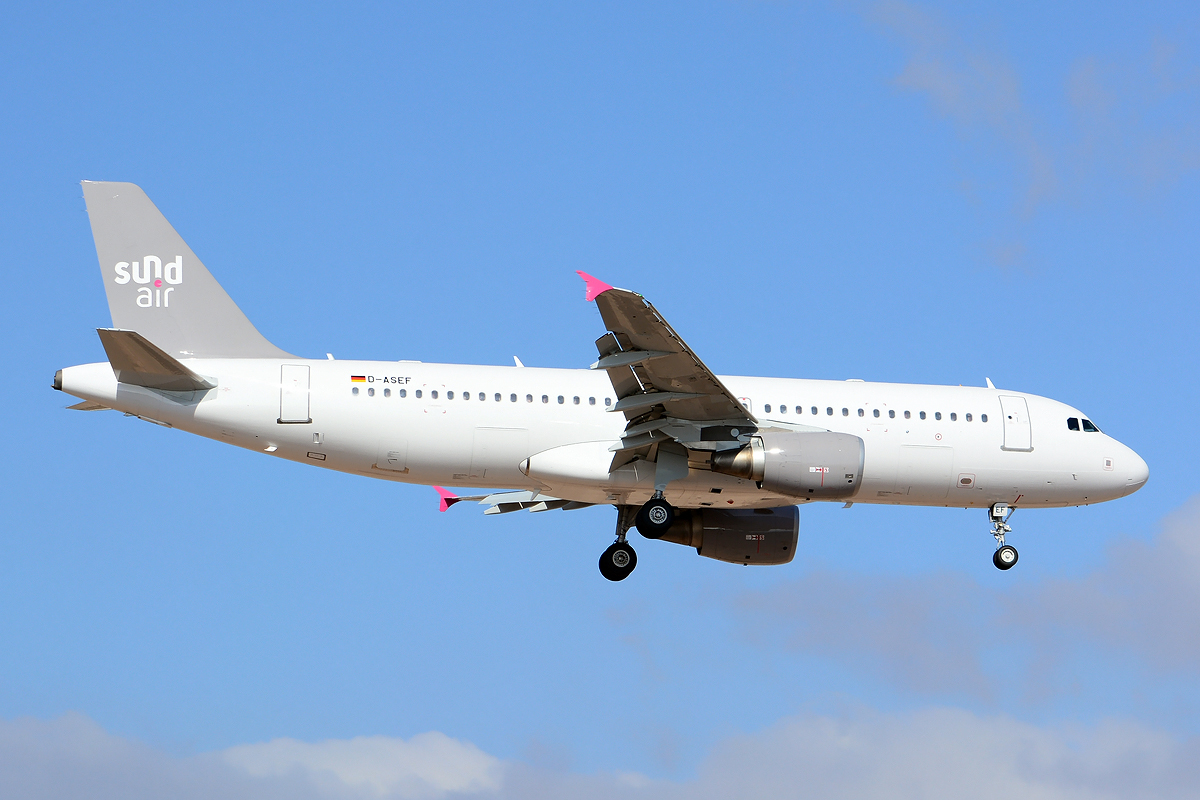 D-ASEF · Airbus A320-214 · (LPA / GCLP)