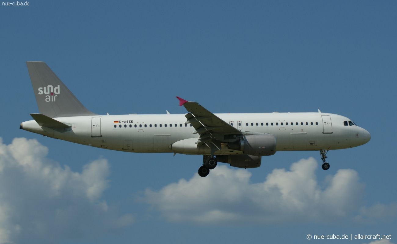 D-ASEE · Airbus A320-214 · (NUE / EDDN)