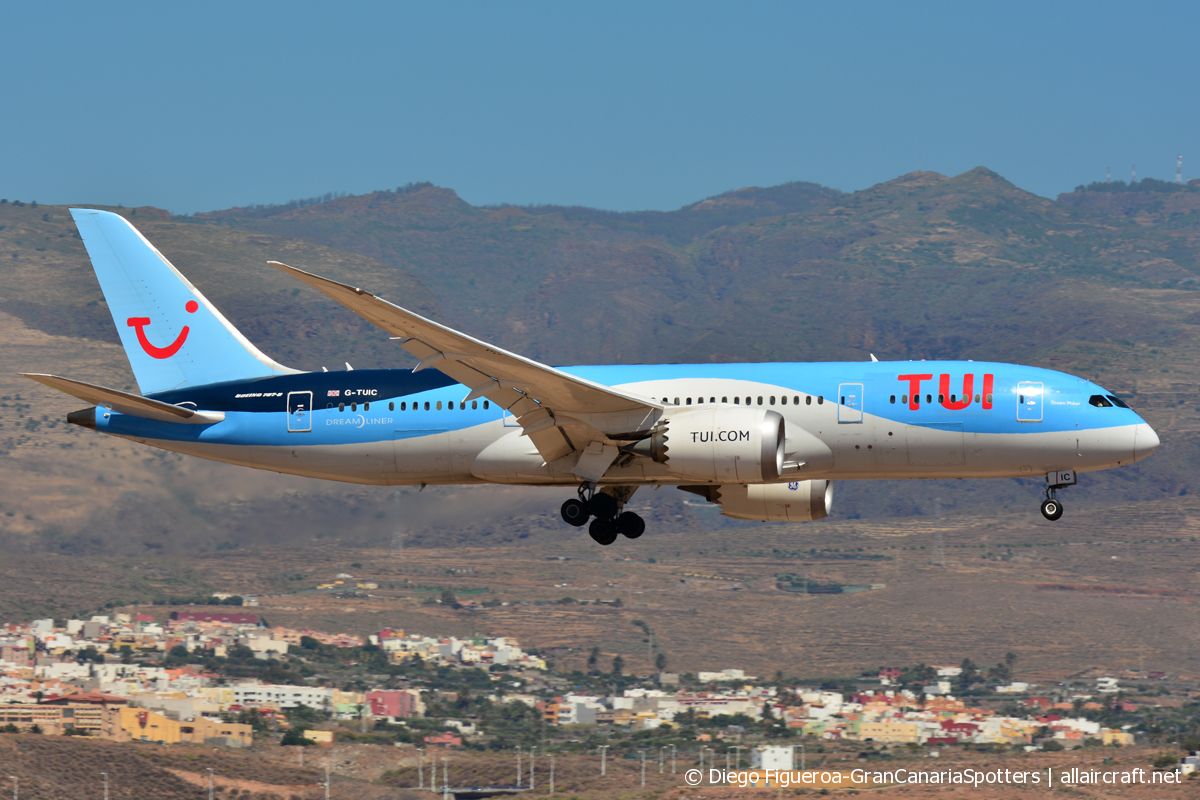 G-TUIC · Boeing 787-8 Dreamliner · (LPA / GCLP)