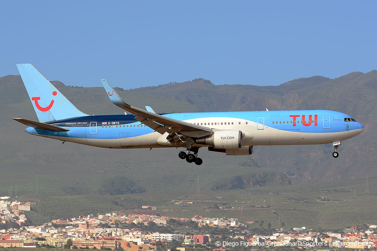 G-OBYG · Boeing 767-304(ER)(WL) · (LPA / GCLP)