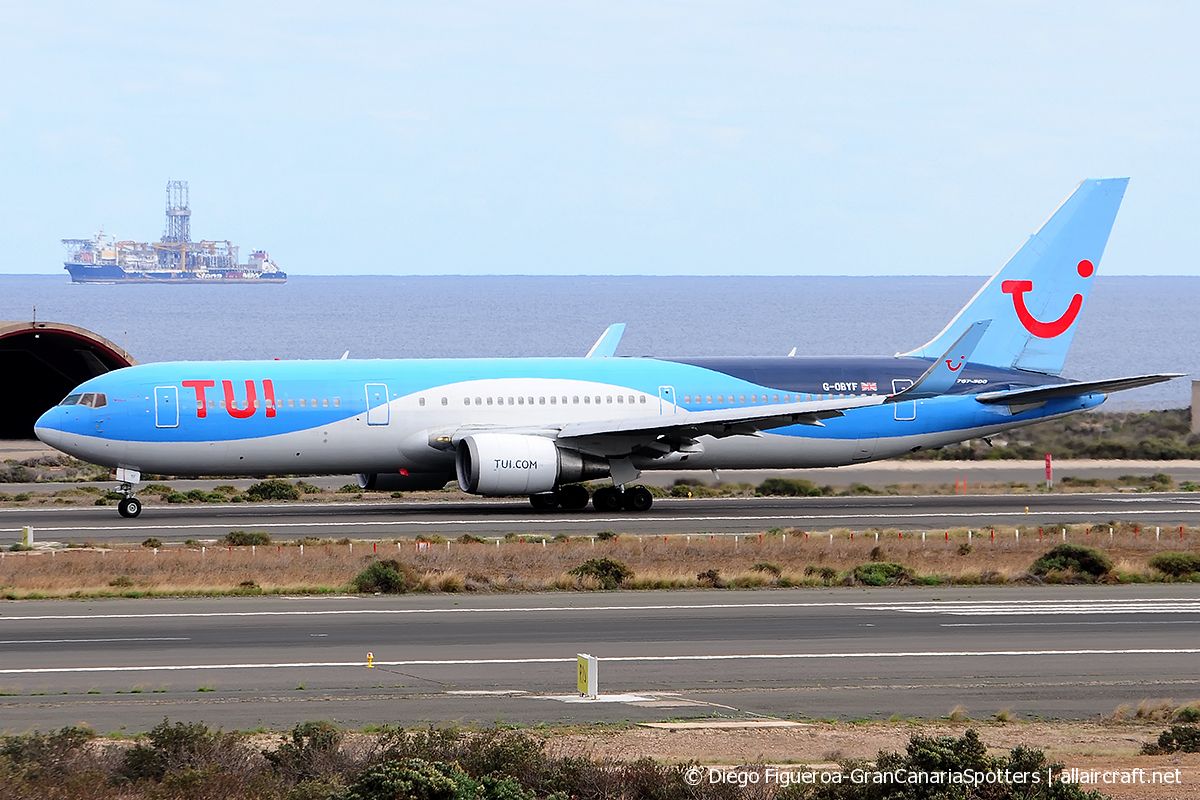 G-OBYF · Boeing 767-304(ER)(WL) · (LPA / GCLP)