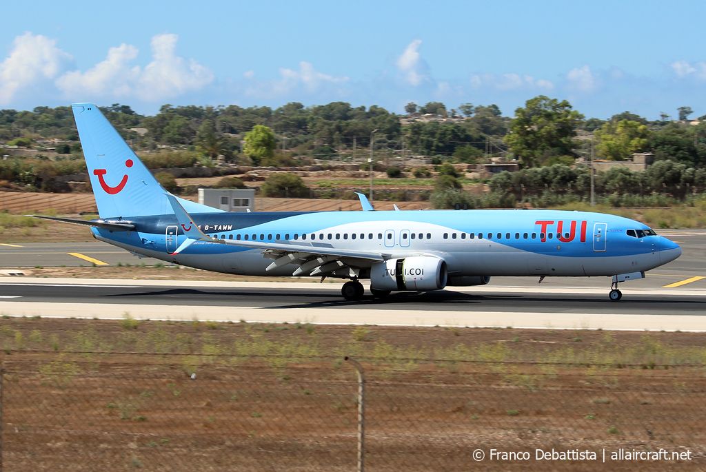 G-TAWW (41663) 2015 Boeing 737-8K5(WL)