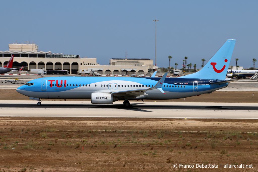 G-TUKO · Boeing 737-8K5(WL) · (MLA / LMML)