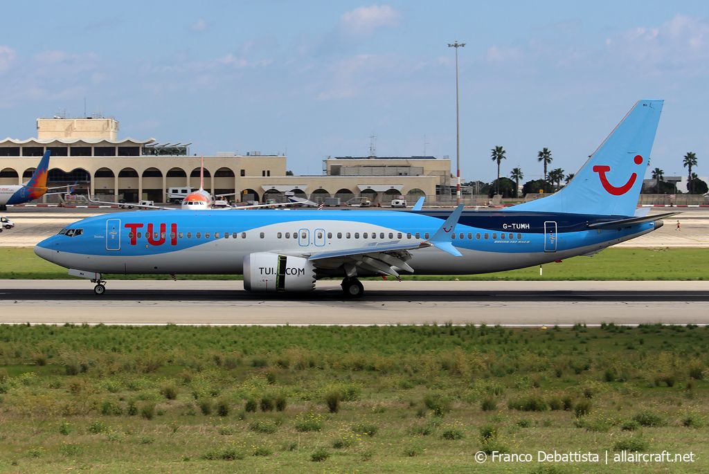 G-TUMH · Boeing 737-8 MAX · (MLA / LMML)