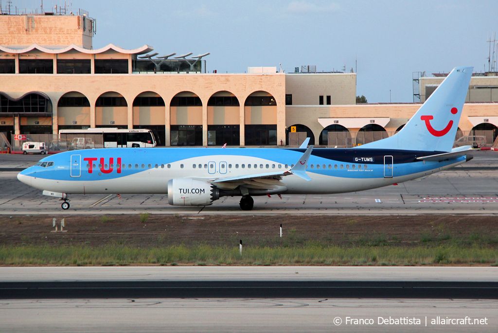 G-TUMS (44589) 2018 Boeing 737-8 MAX