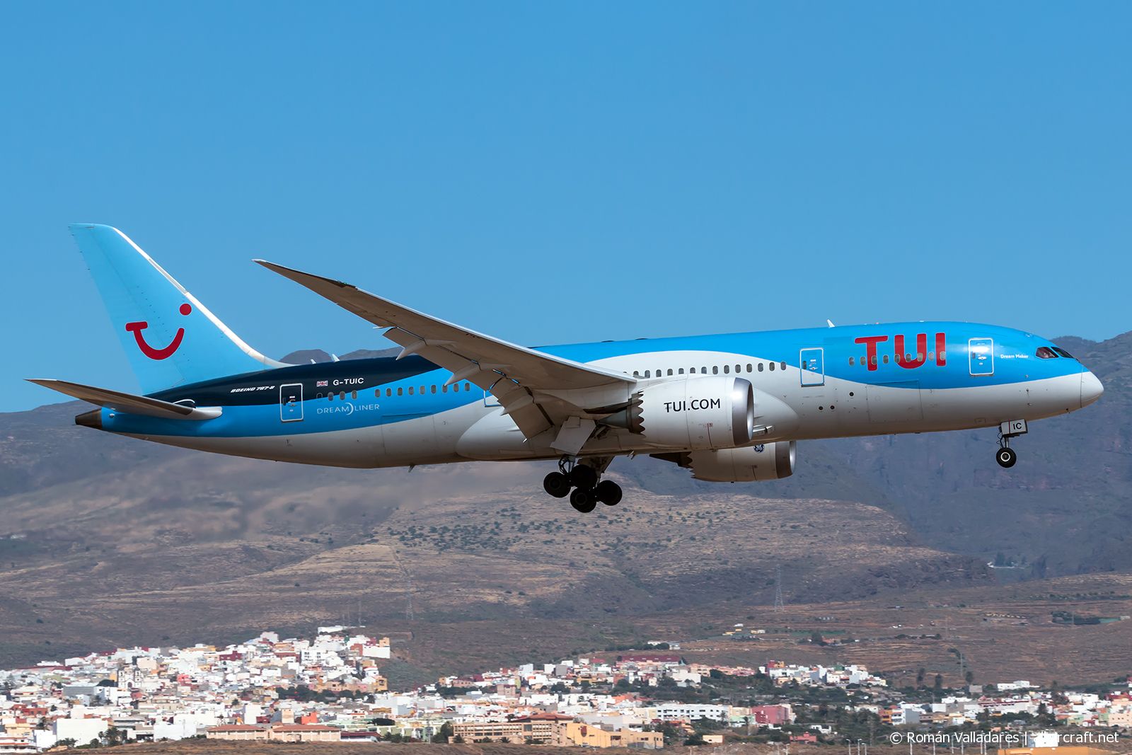 G-TUIC · Boeing 787-8 Dreamliner · (LPA / GCLP)