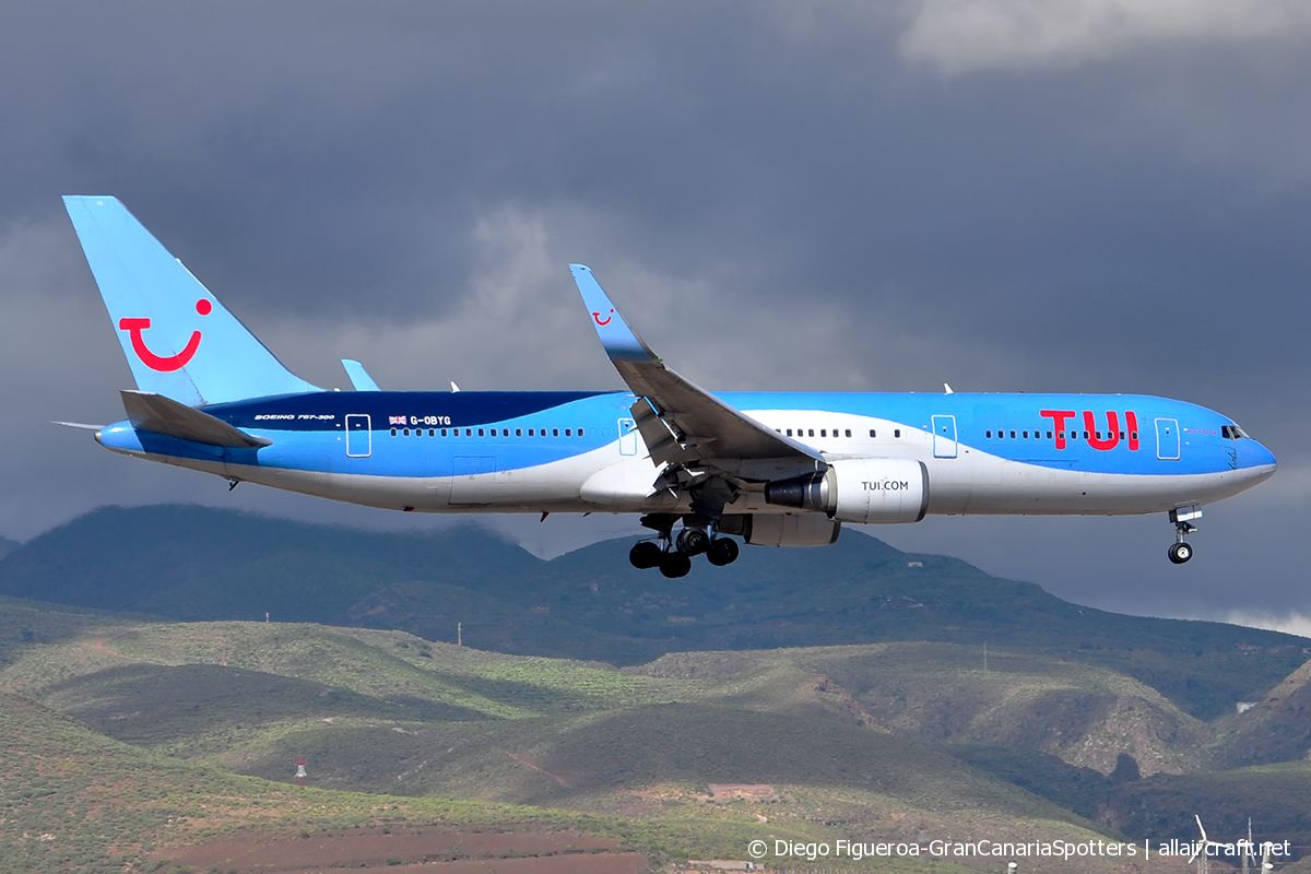 G-OBYG · Boeing 767-304/ER(WL) · (LPA / GCLP)