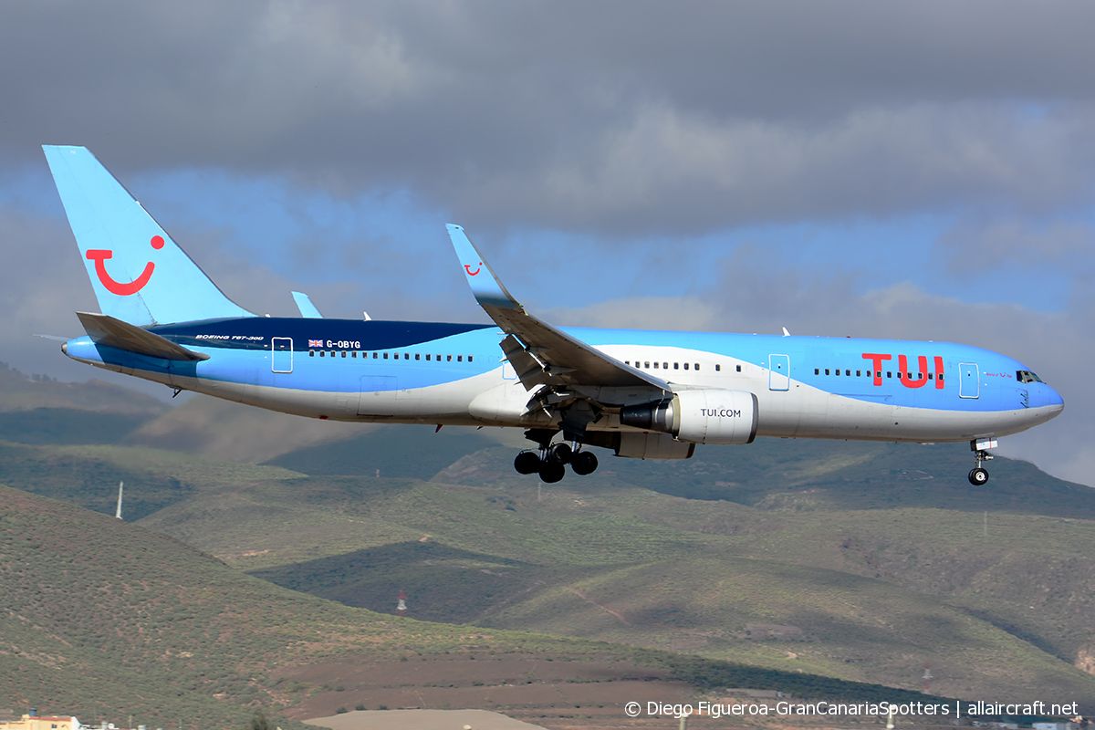 G-OBYG · Boeing 767-304/ER(WL) · (LPA / GCLP)