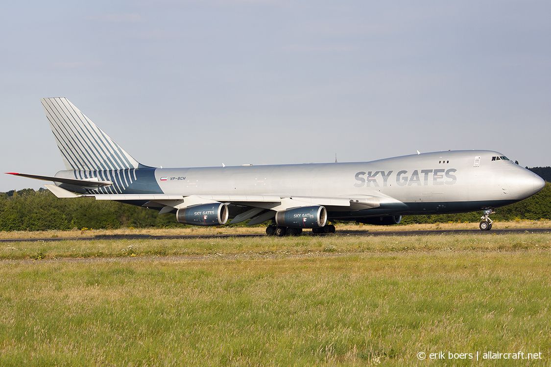 VP-BCH · Boeing 747-467F · (MST / EHBK)