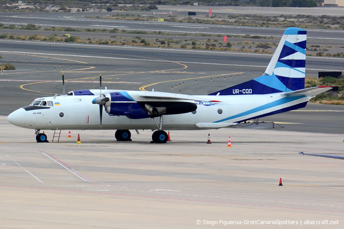 UR-CQD (10101) 1980 Antonov An-26B