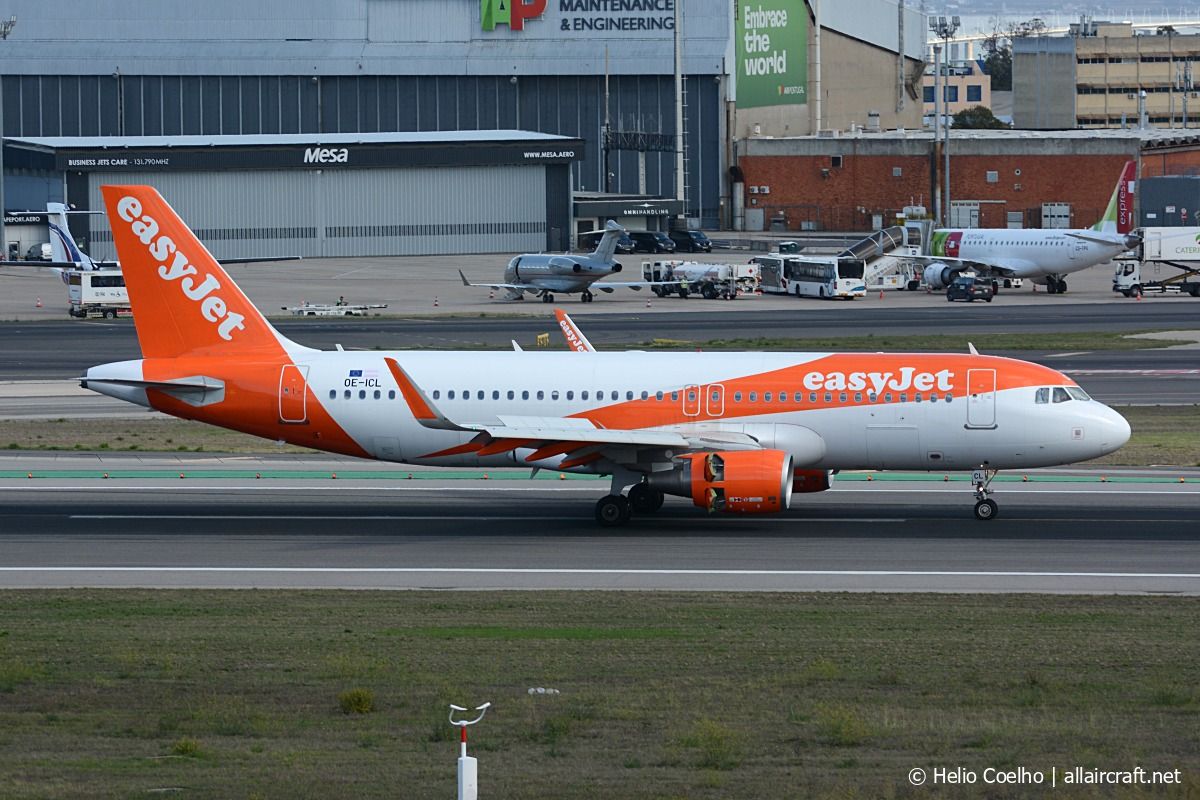 OE-ICL · Airbus A320-214(WL) · (LIS / LPPT)