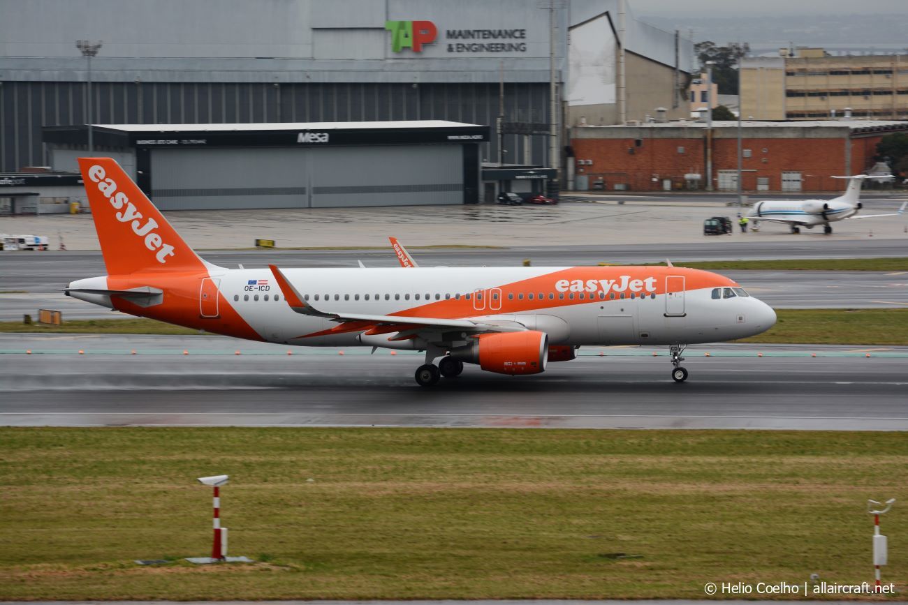 OE-ICD · Airbus A320-214(WL) · (LIS / LPPT)