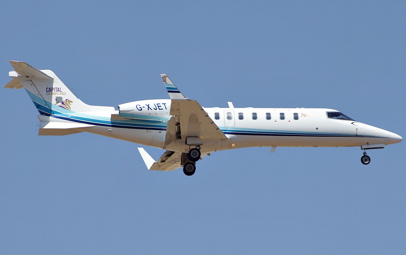 G-XJET · Bombardier Learjet 45 · (LPA / GCLP)