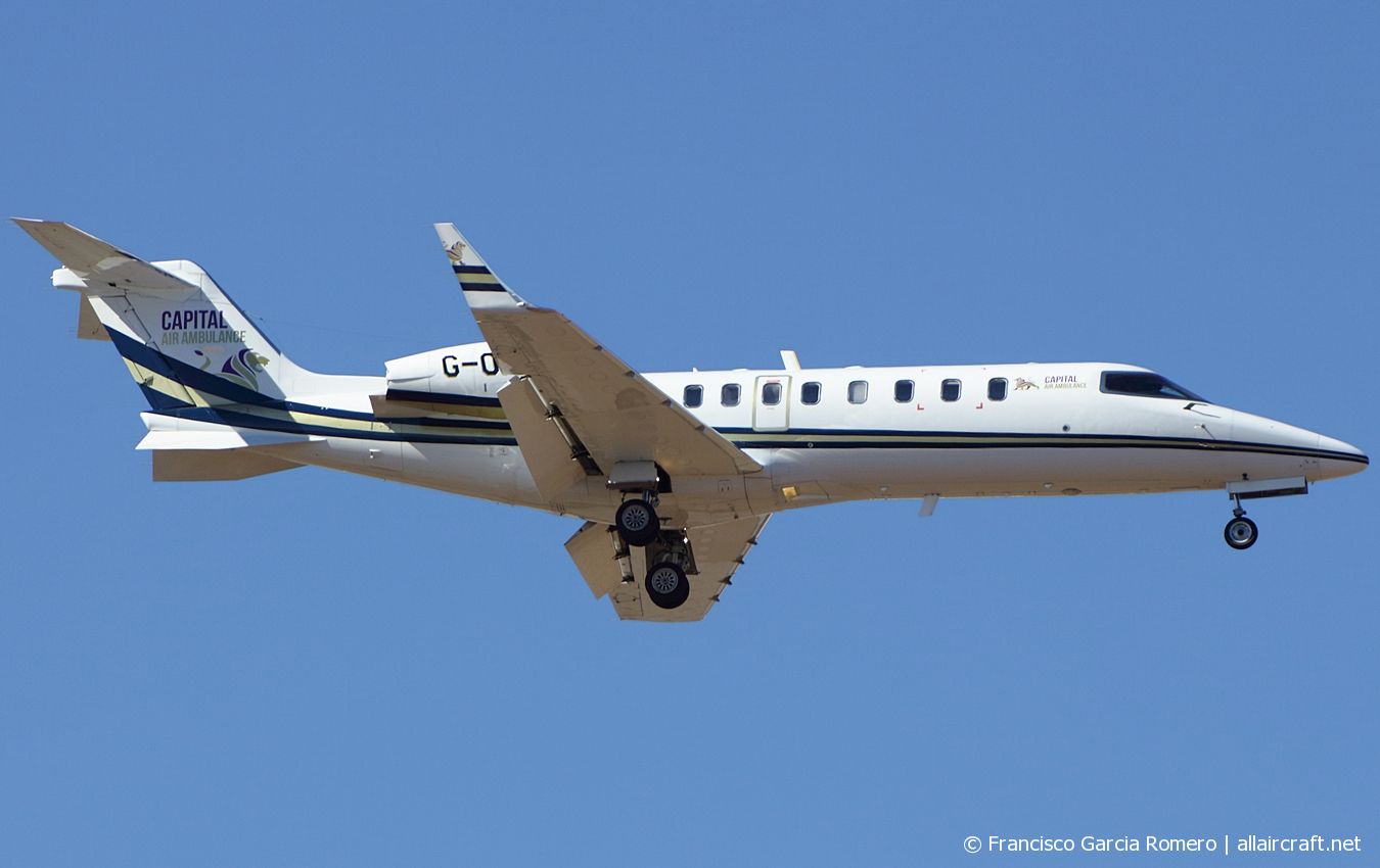 G-OICU · Bombardier Learjet 45 · (LPA / GCLP)