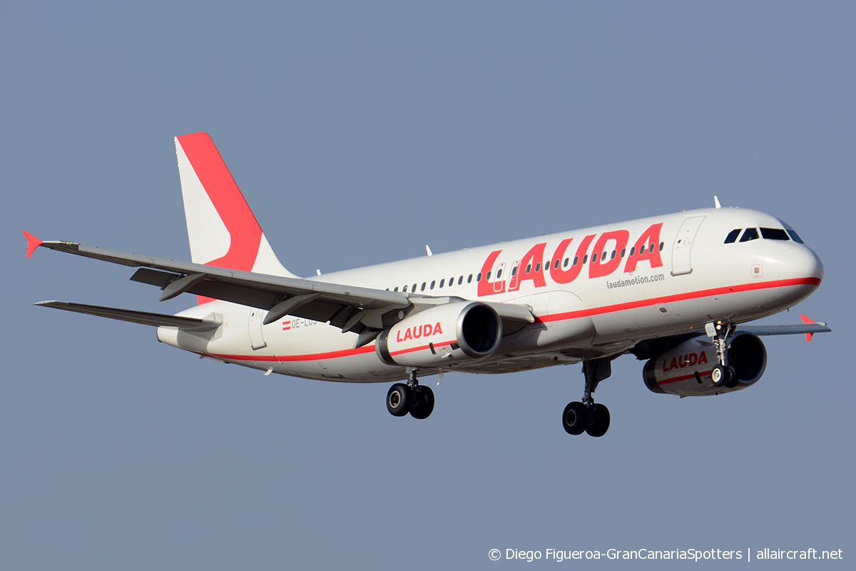 OE-LOJ · Airbus A320-232 · (LPA / GCLP)