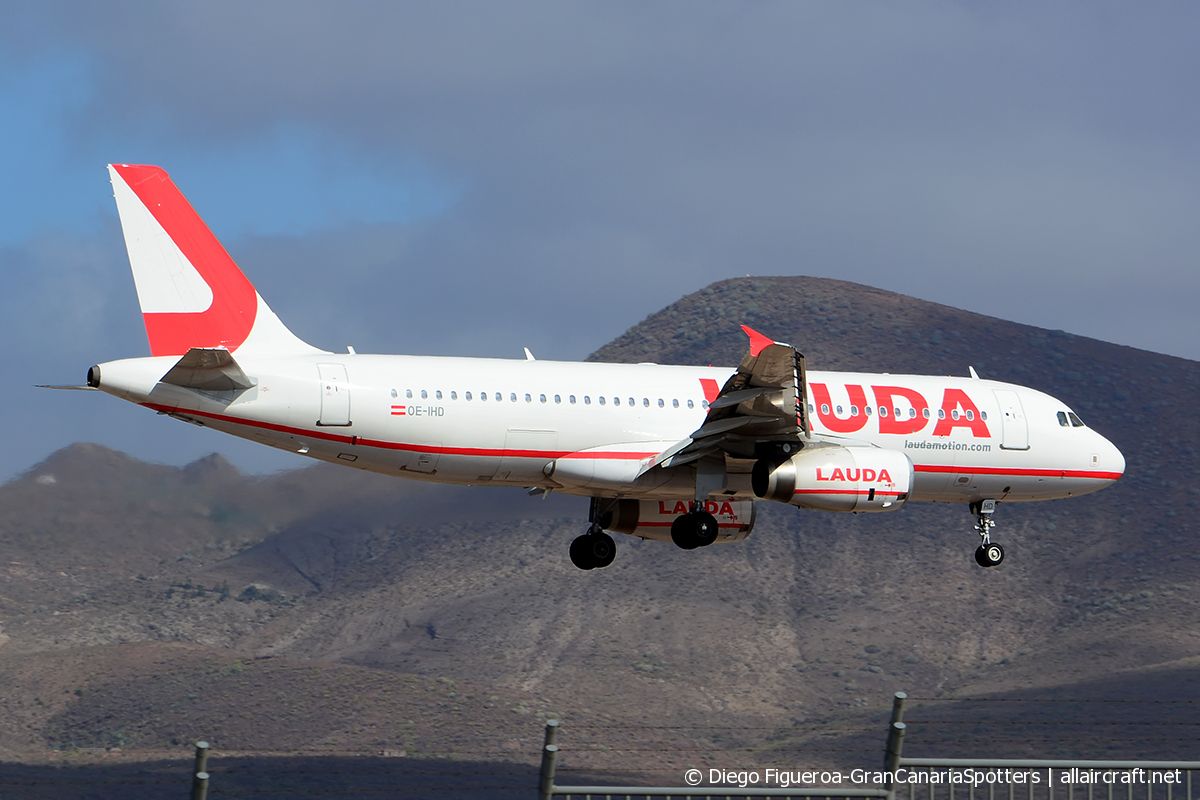 OE-IHD · Airbus A320-232 · (LPA / GCLP)