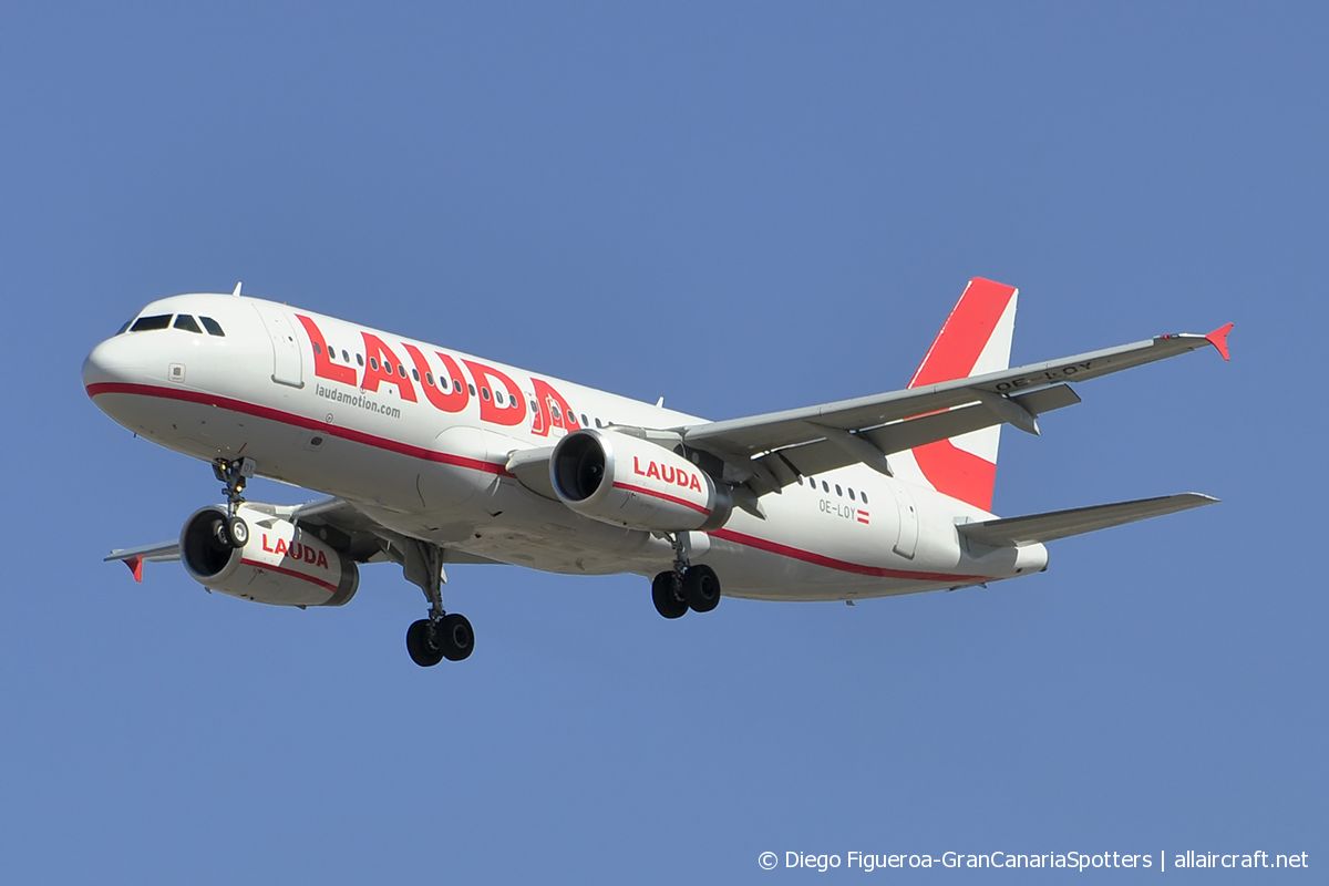 OE-LOY · Airbus A320-232 · (LPA / GCLP)