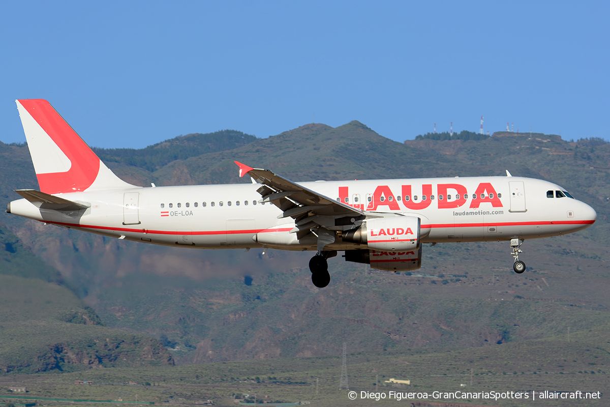 OE-LOA · Airbus A320-214 · (LPA / GCLP)