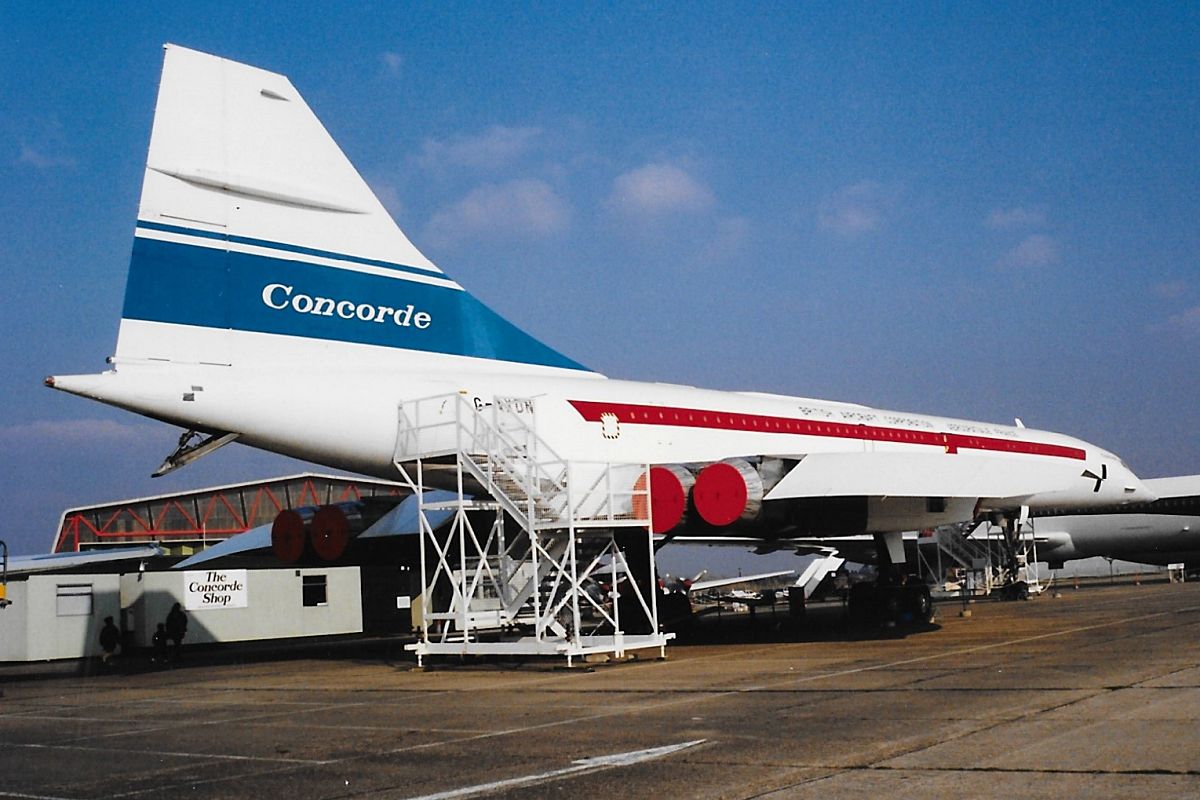 G-AXDN · Aerospatiale-BAC Concorde · (EGSU)