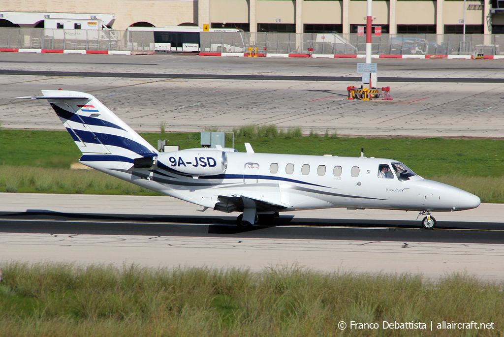 9A-JSD · Cessna 525A CitationJet CJ2 · (MLA / LMML)