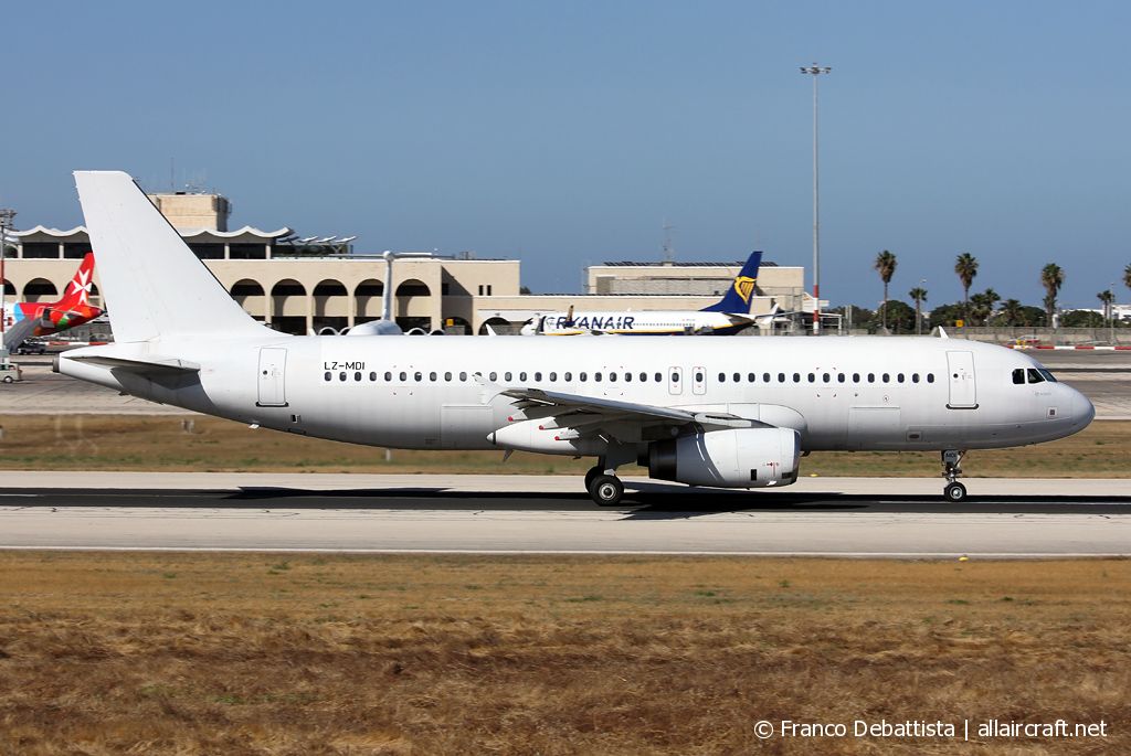 LZ-MDI · Airbus A320-233 · (MLA / LMML)