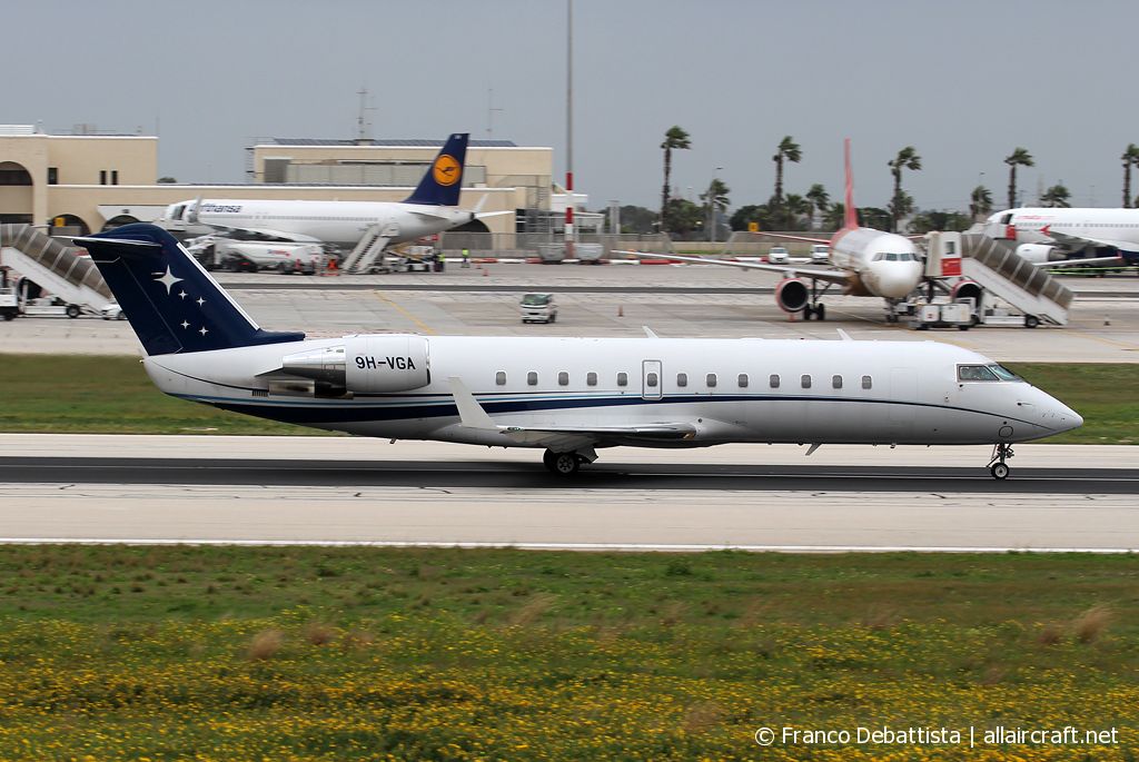 9H-VGA (8077) 2007 Bombardier Challenger 850