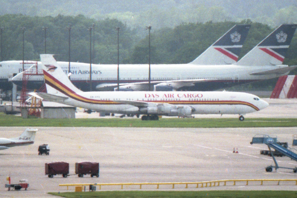 5N-ARQ · Boeing 707-338C · (LGW / EGKK)