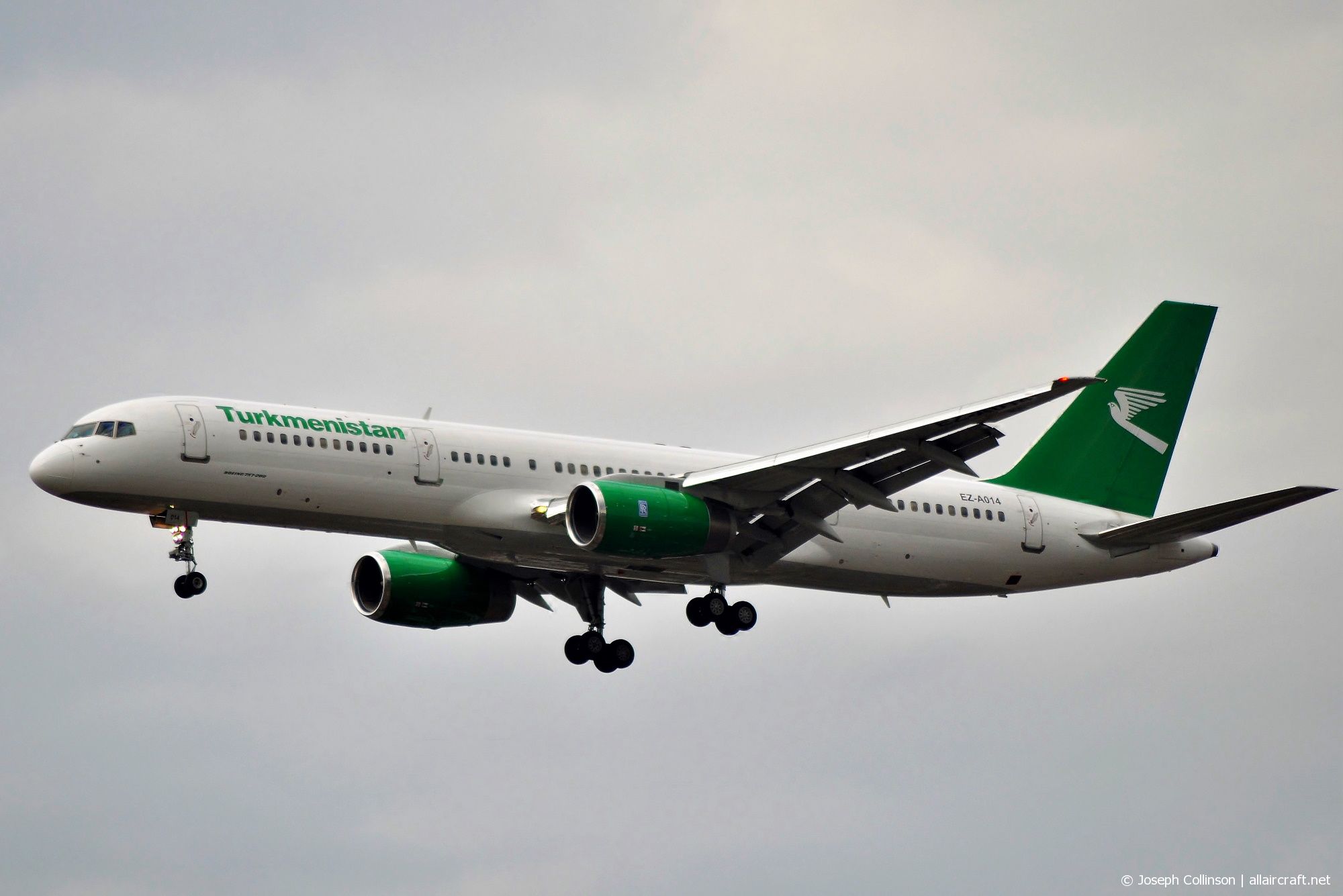 EZ-A014 · Boeing 757-22K · (LHR / EGLL)