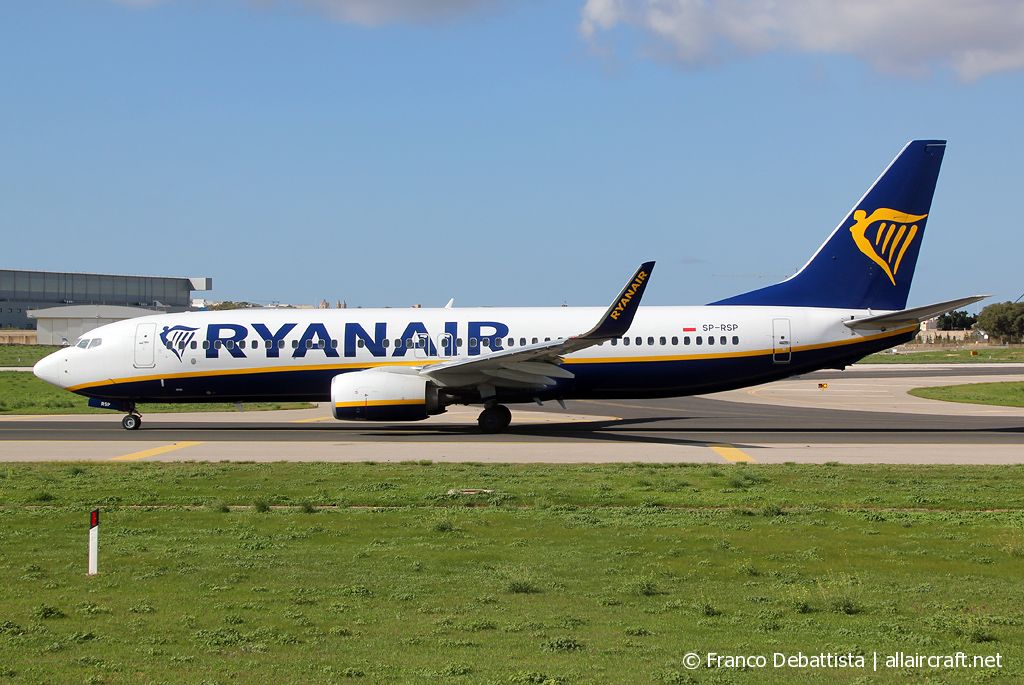 SP-RSP · Boeing 737-8AS(WL) · (MLA / LMML)