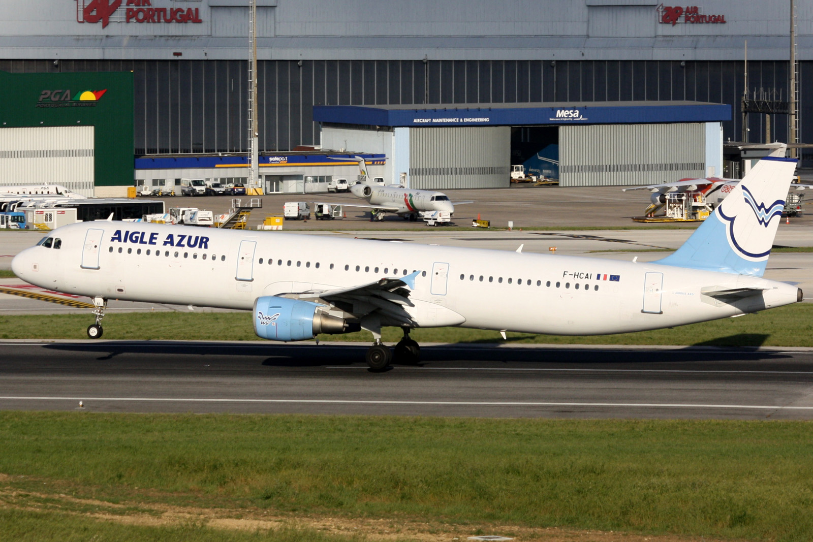 F-HCAI · Airbus A321-211 · (LIS / LPPT)