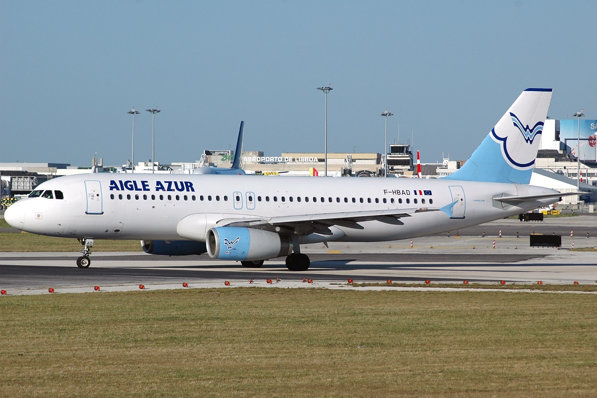F-HBAD · Airbus A320-233 · (LIS / LPPT)
