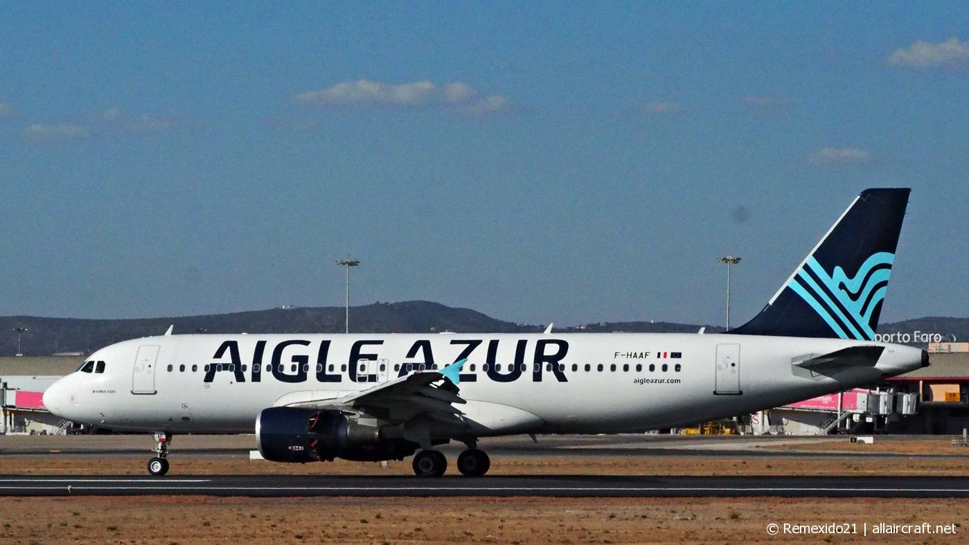 F-HAAF · Airbus A320-214 · (FAO / LPFR)