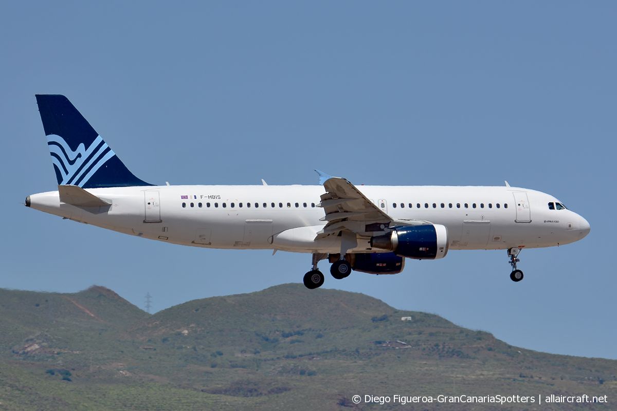 F-HBIS · Airbus A320-214 · (LPA / GCLP)