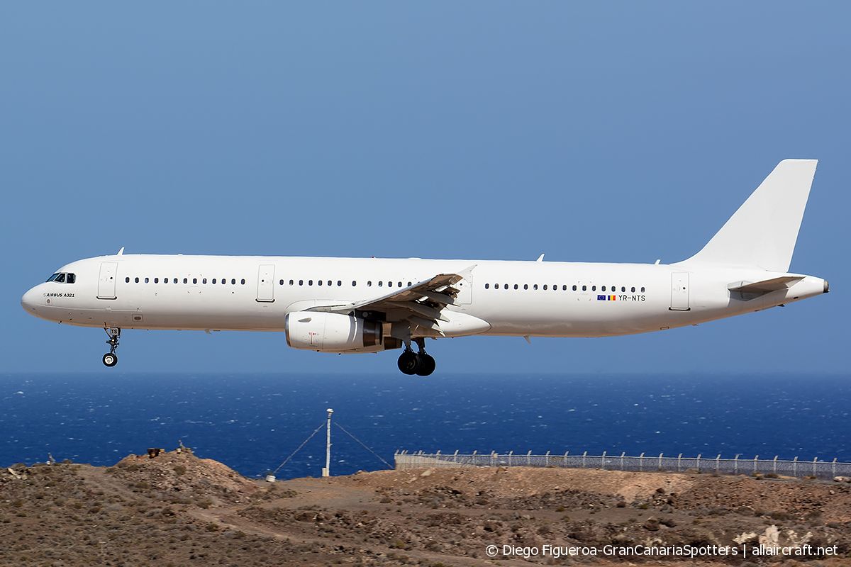 YR-NTS · Airbus A321-231 · (LPA / GCLP)