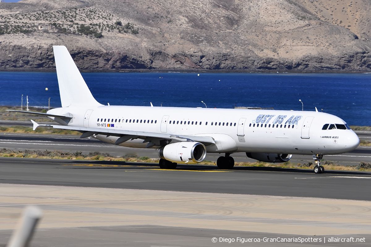 YR-NTS · Airbus A321-231 · (LPA / GCLP)