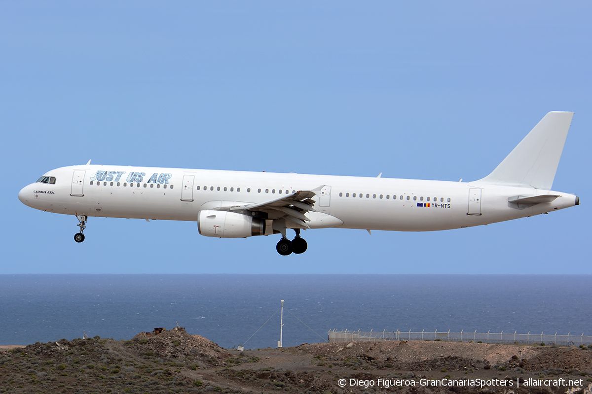 YR-NTS · Airbus A321-231 · (LPA / GCLP)