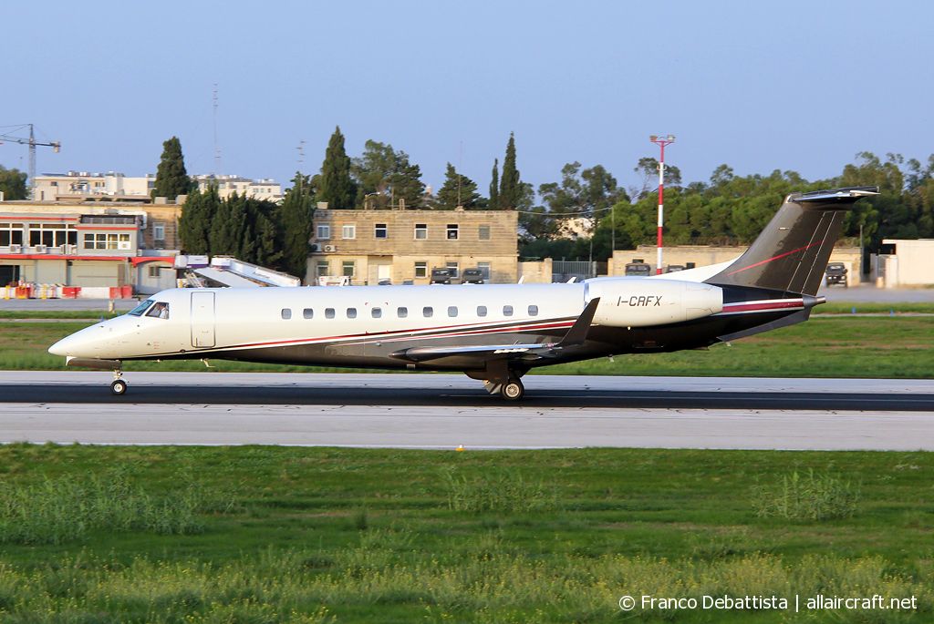 I-CRFX · Embraer ERJ-135BJ Legacy 600 · (MLA / LMML)