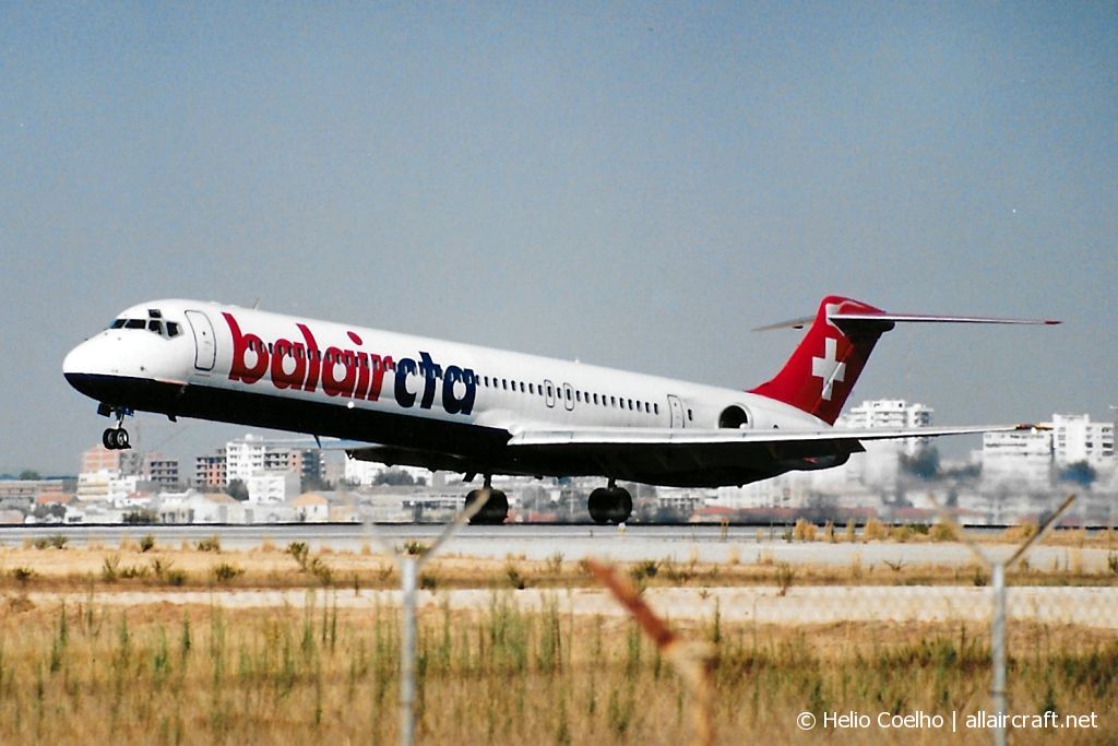 HB-INW (cn 49569) McDonnell Douglas MD-83