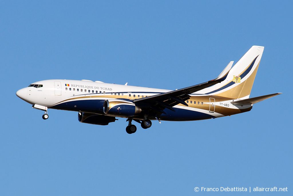 TT-ABD · Boeing 737-74Q(BBJ) · (MLA / LMML)