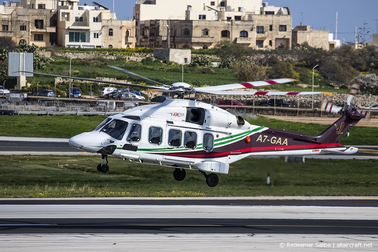 A7-GAA (49009) 2014 AgustaWestland AW-189