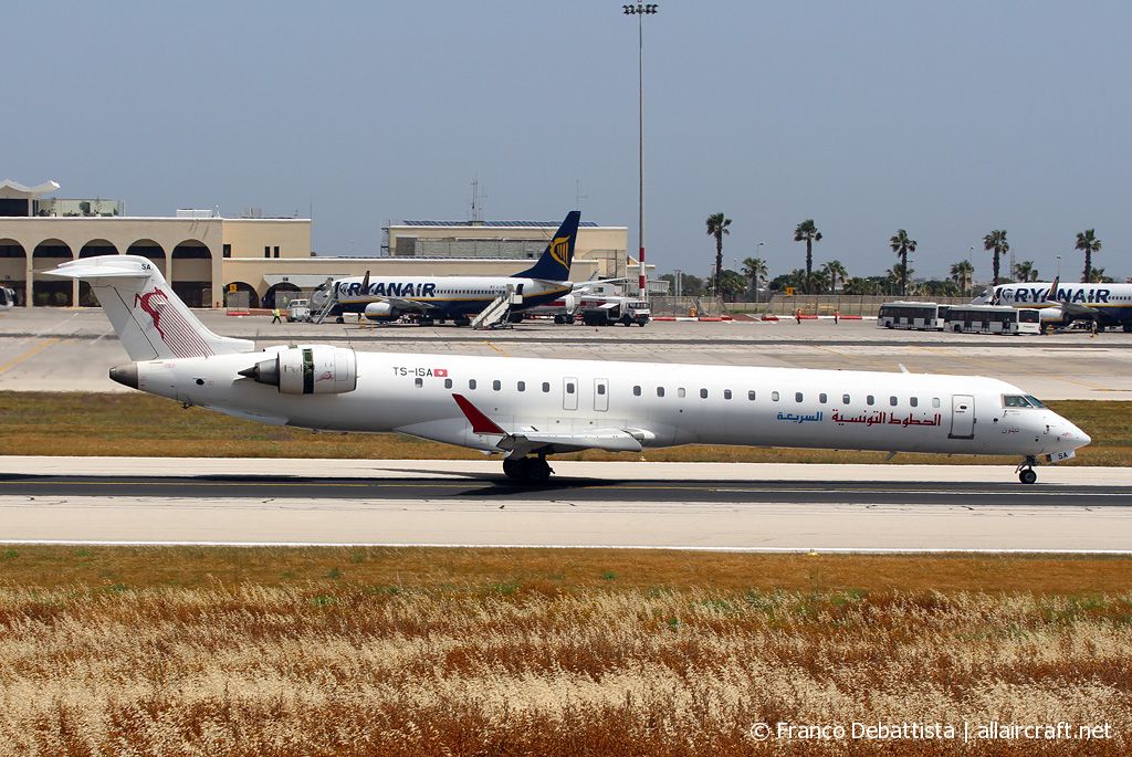 TS-ISA · Bombardier CRJ-900ER · (MLA / LMML)