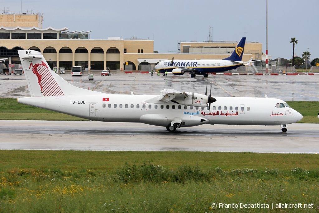TS-LBE · ATR-72-500 · (MLA / LMML)