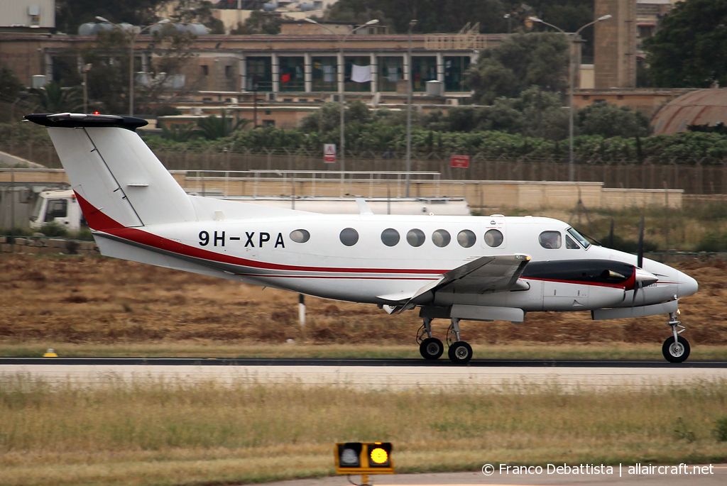 9H-XPA · Beechcraft 200 Super King Air · (MLA / LMML)