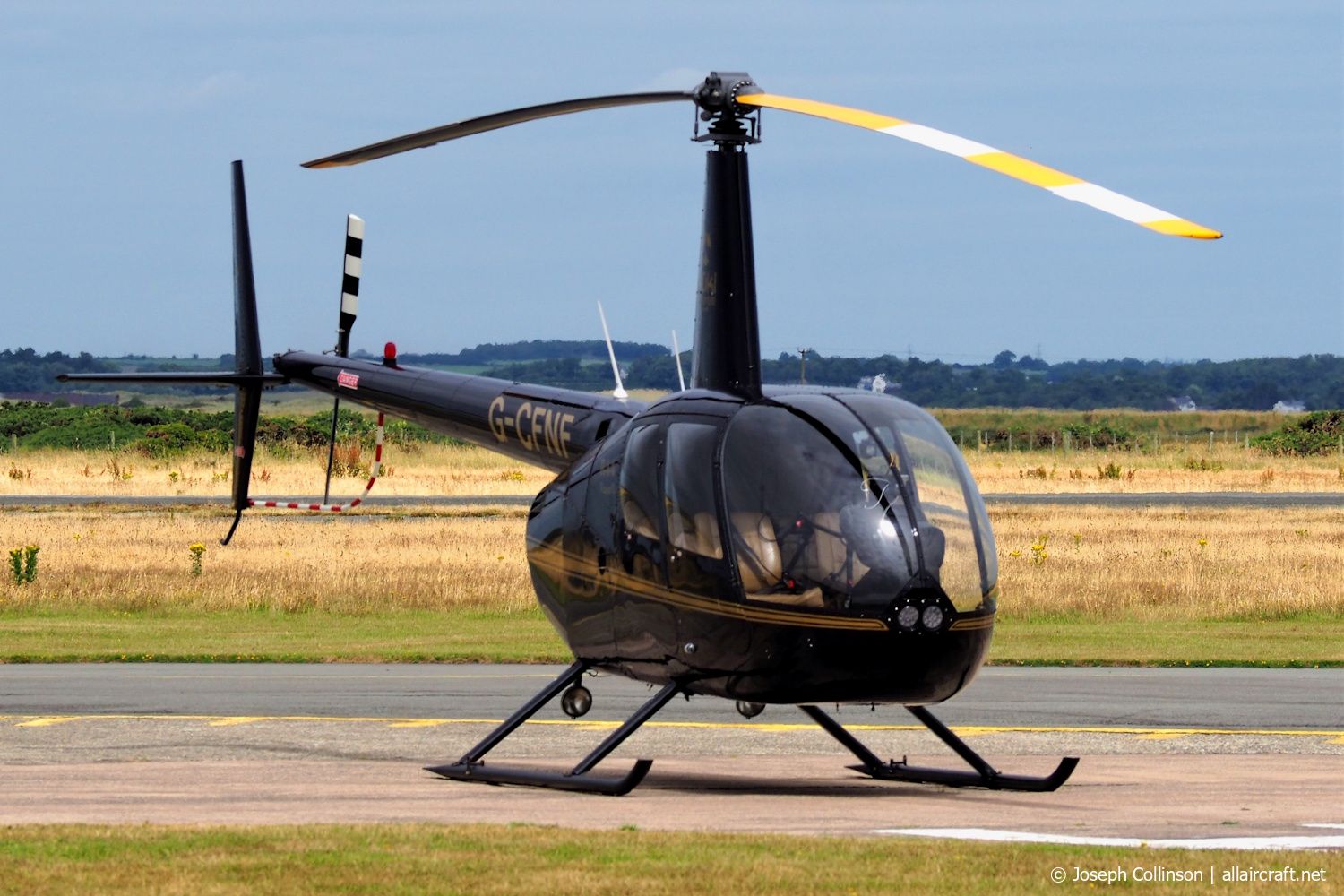 G-CFNF · Robinson R44 Raven II · (EGCK)