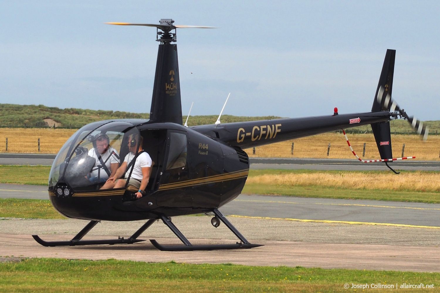 G-CFNF · Robinson R44 Raven II · (EGCK)